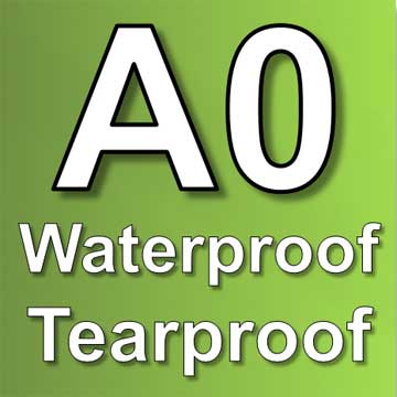 A0 waterproof-tearproof poster printing