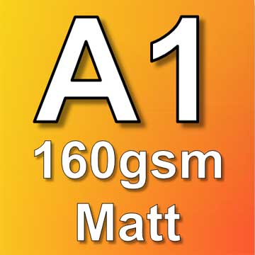 A1 160gsm poster printing