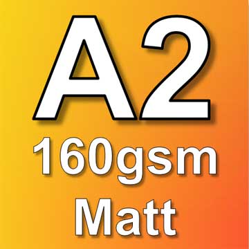 A2 160gsm poster printing