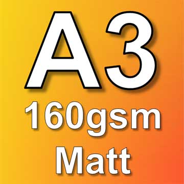 A3 160gsm poster printing