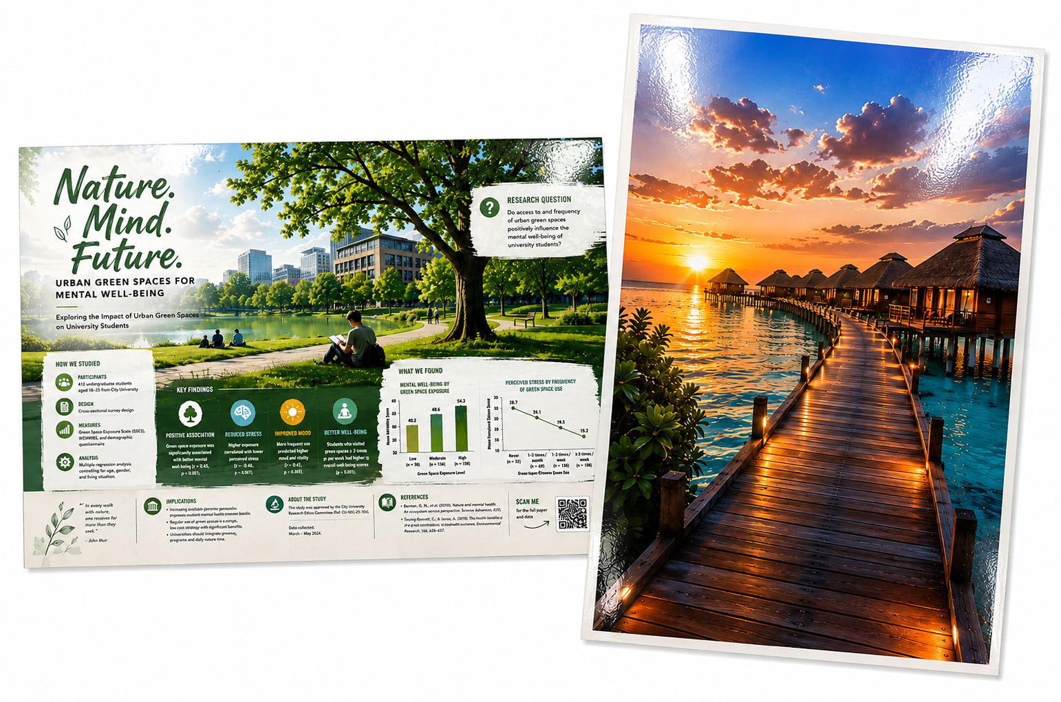 gloss paper poster